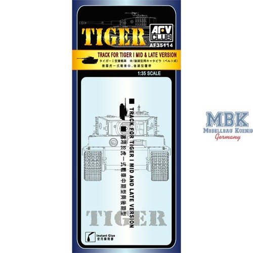 Afv club afv35114 - tiger, i