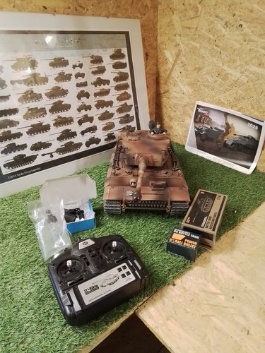 Panzer tiger mit rauch - panzer,
