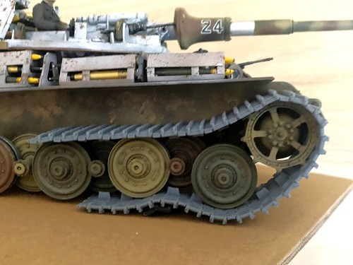 King tiger tank workable - king,